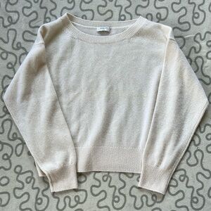 Babaton Cream Cashmere Sweater